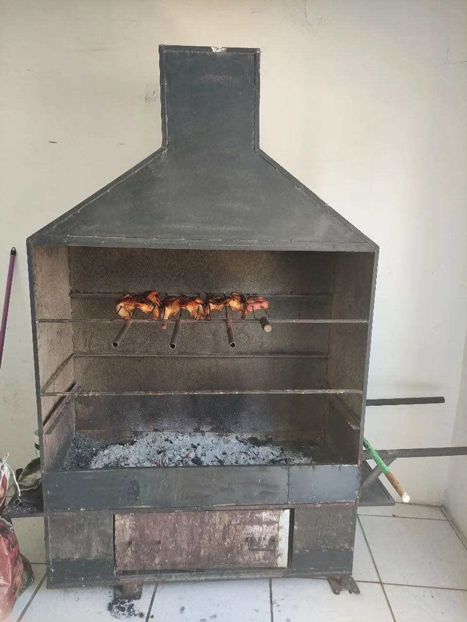 churrasqueira para galeto 