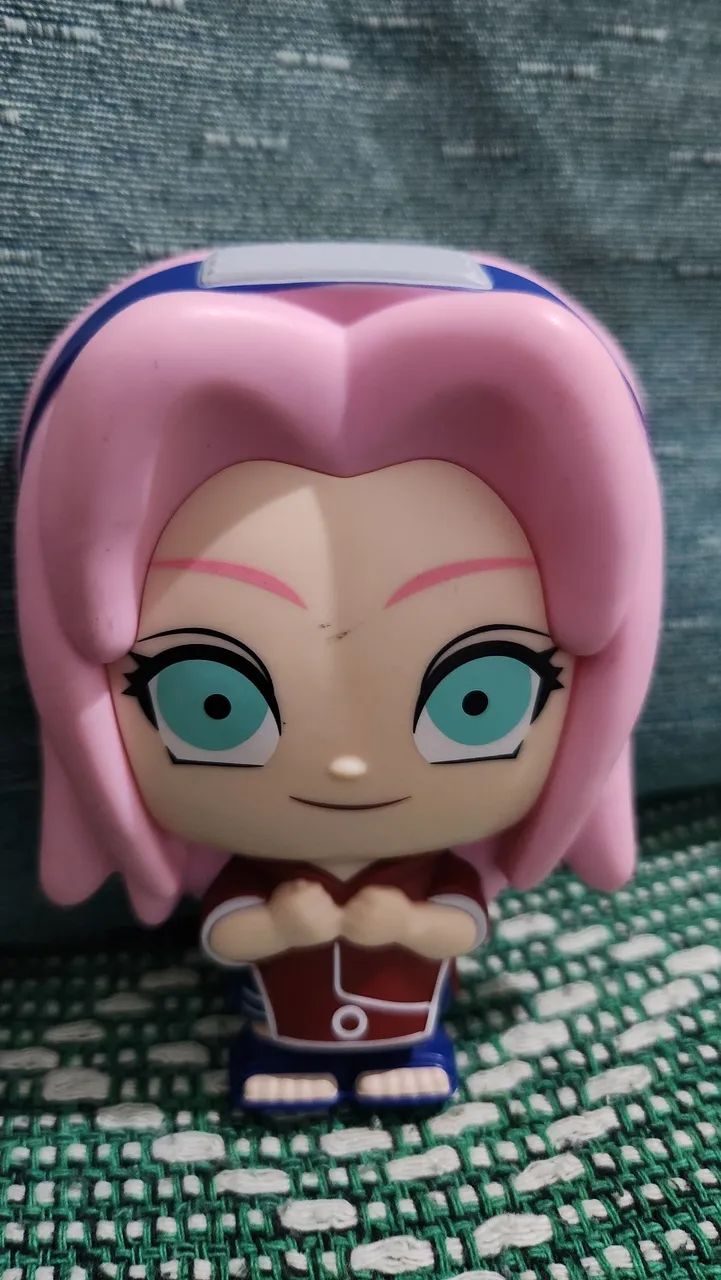 Boneca Sakura Haruno Coleção Naruto Burger King 2024 - Foto 3