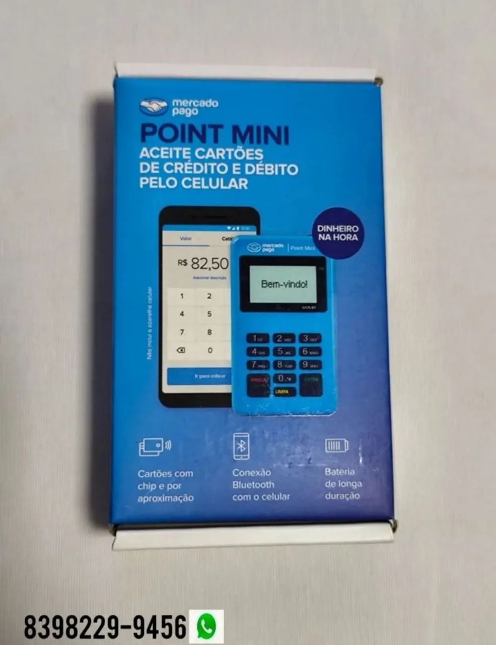 Máquineta Point Mini via bluetooth 
