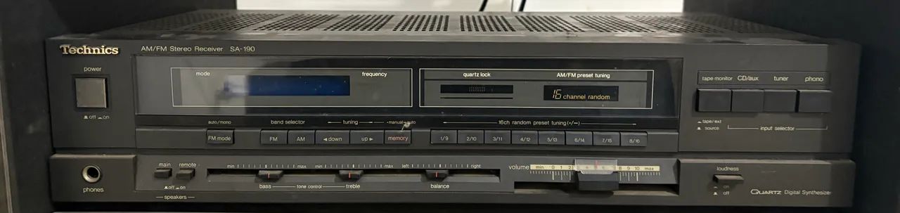 RECEIVER TECHNICS SA-190