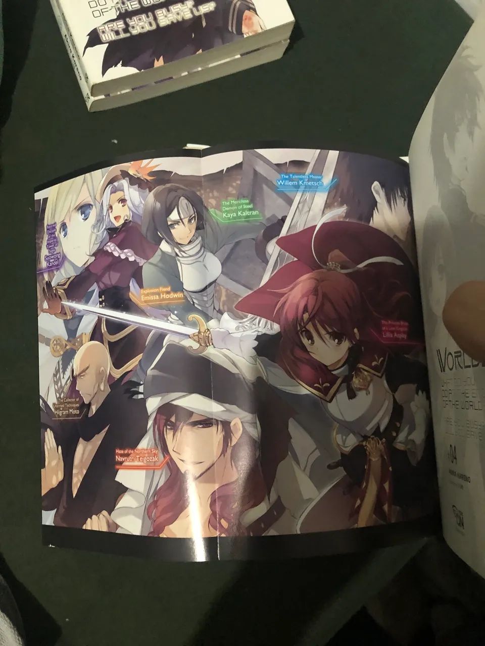 Worldend light novel em inglês completa + extra  - Foto 3