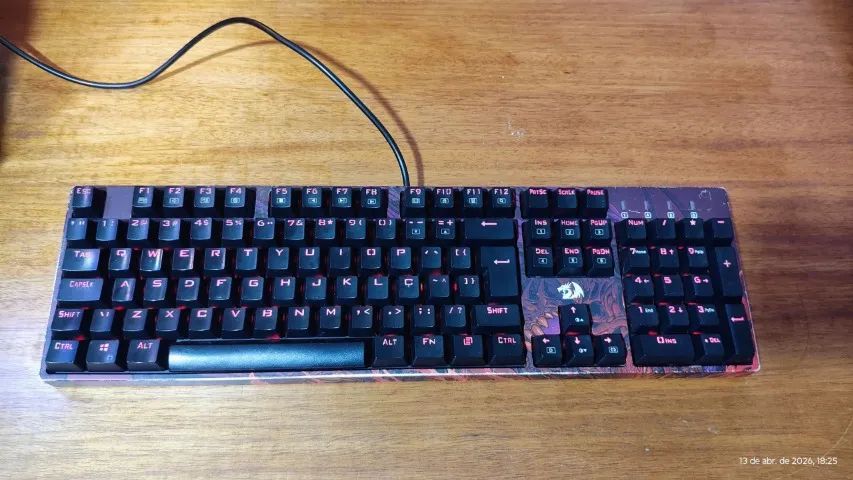 TECLADO MECÂNICO REDRAGON INFERNAL VISERION