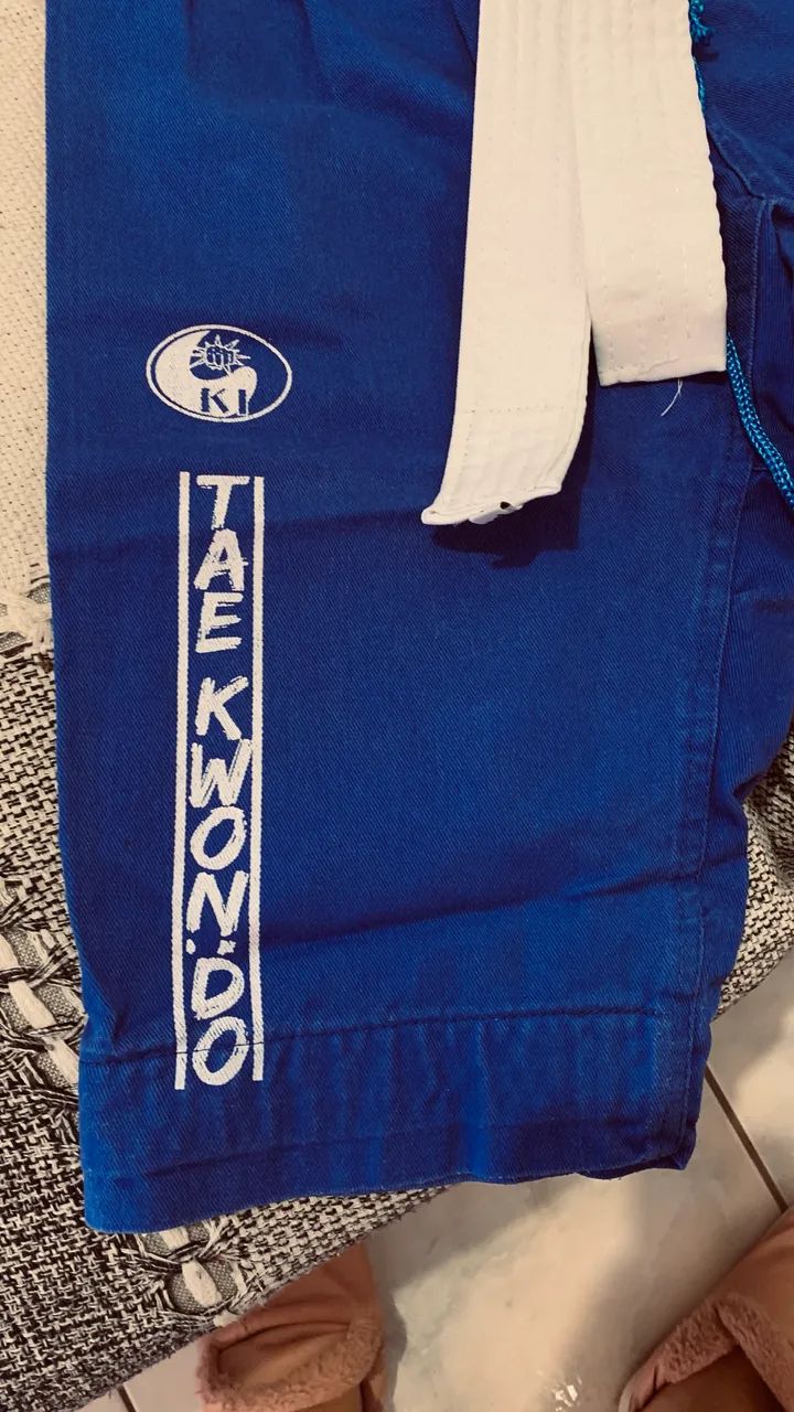 Dobô Taekwondo tamanho 1 Novíssimo 