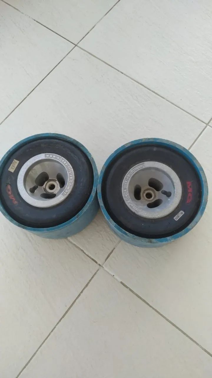Par de Rodas de Kart para Drift Trike +3 Pares de PVC - Foto 2