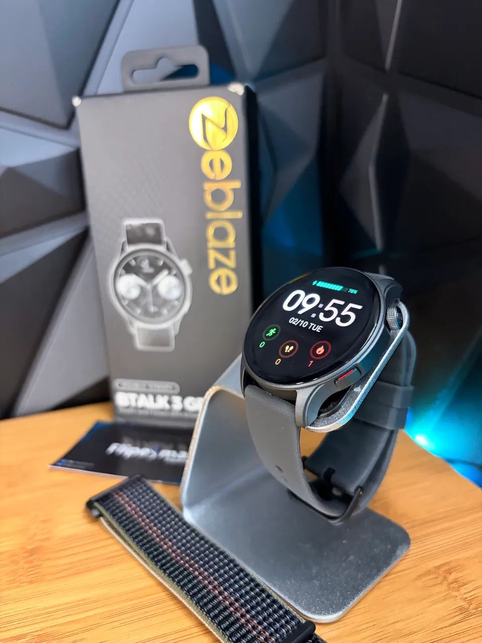 Smartwatch Btalk 3 Gps integrado(Compatível Strava) - Foto 3