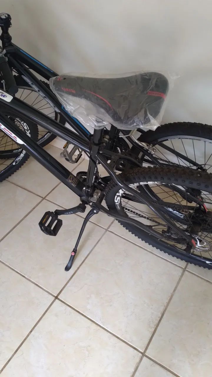 Vendo duas bicicletas por 1699.00.zero. aluminio. - Foto 3