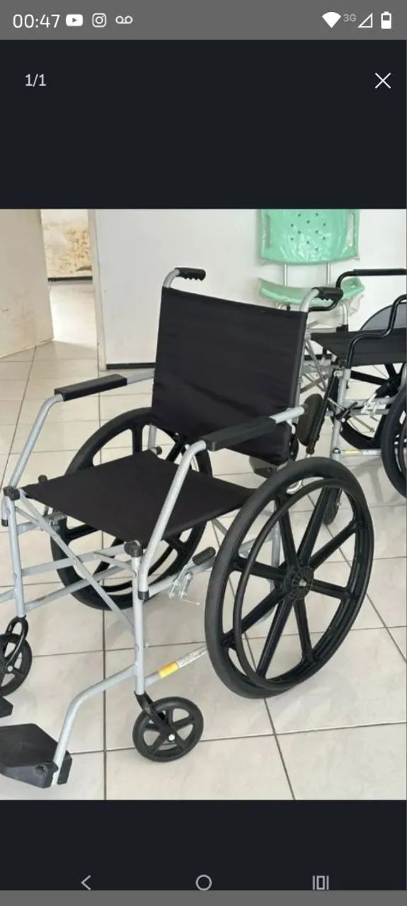 Vendo cadeira de rodas 