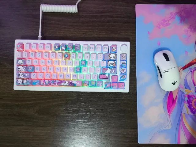 Teclado Magnético Mecânico Akko MOD 007 PC 7th Anniversary