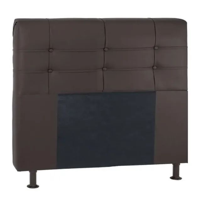 Cabeceira Casal Paris Suede Havaí - Foto 3