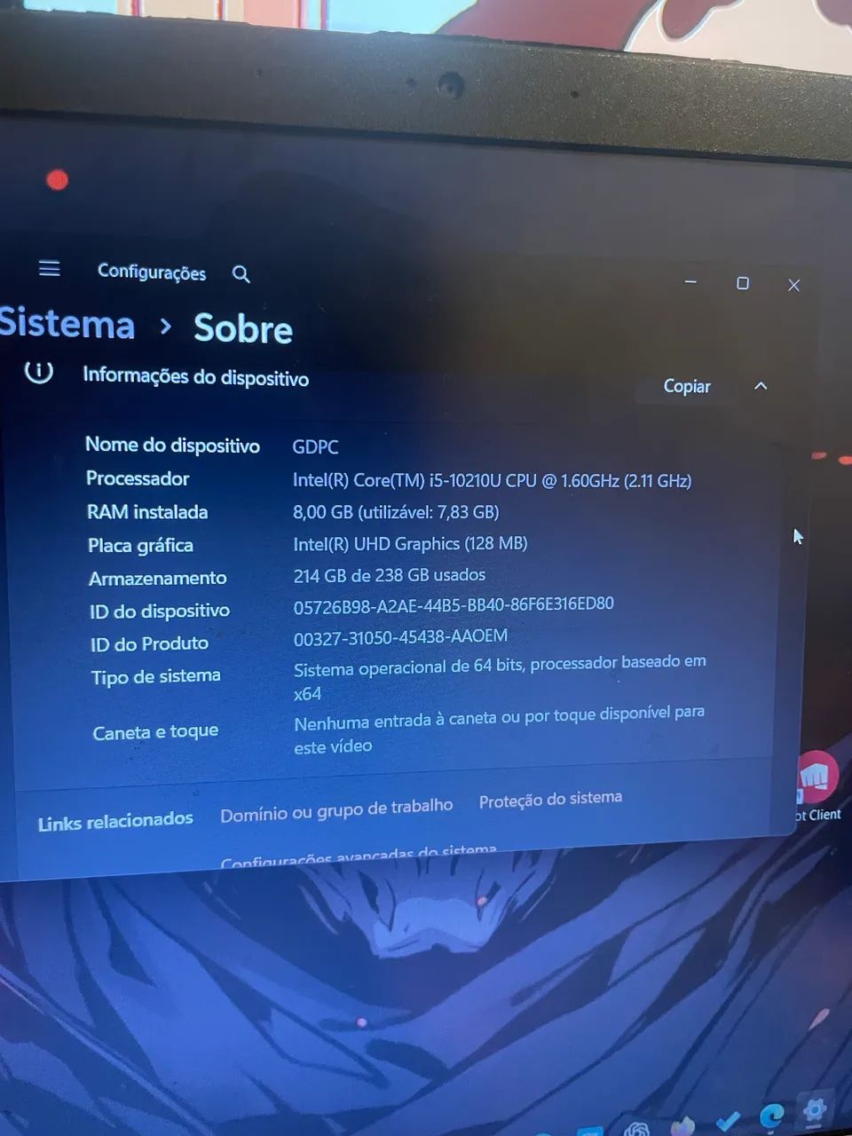 Notebook Aspire 5 - Foto 4