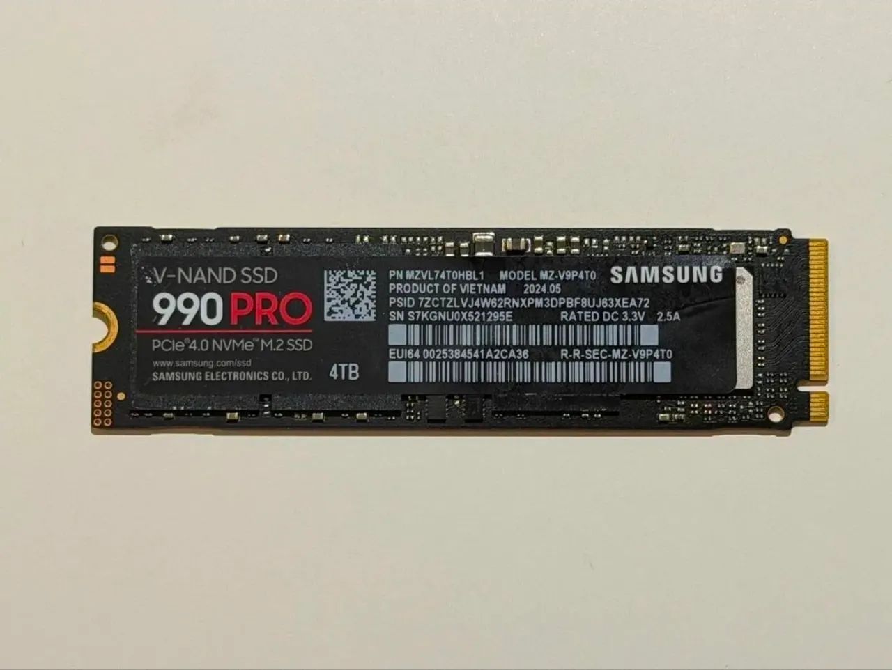 SSD SAMSUNG 4TB 