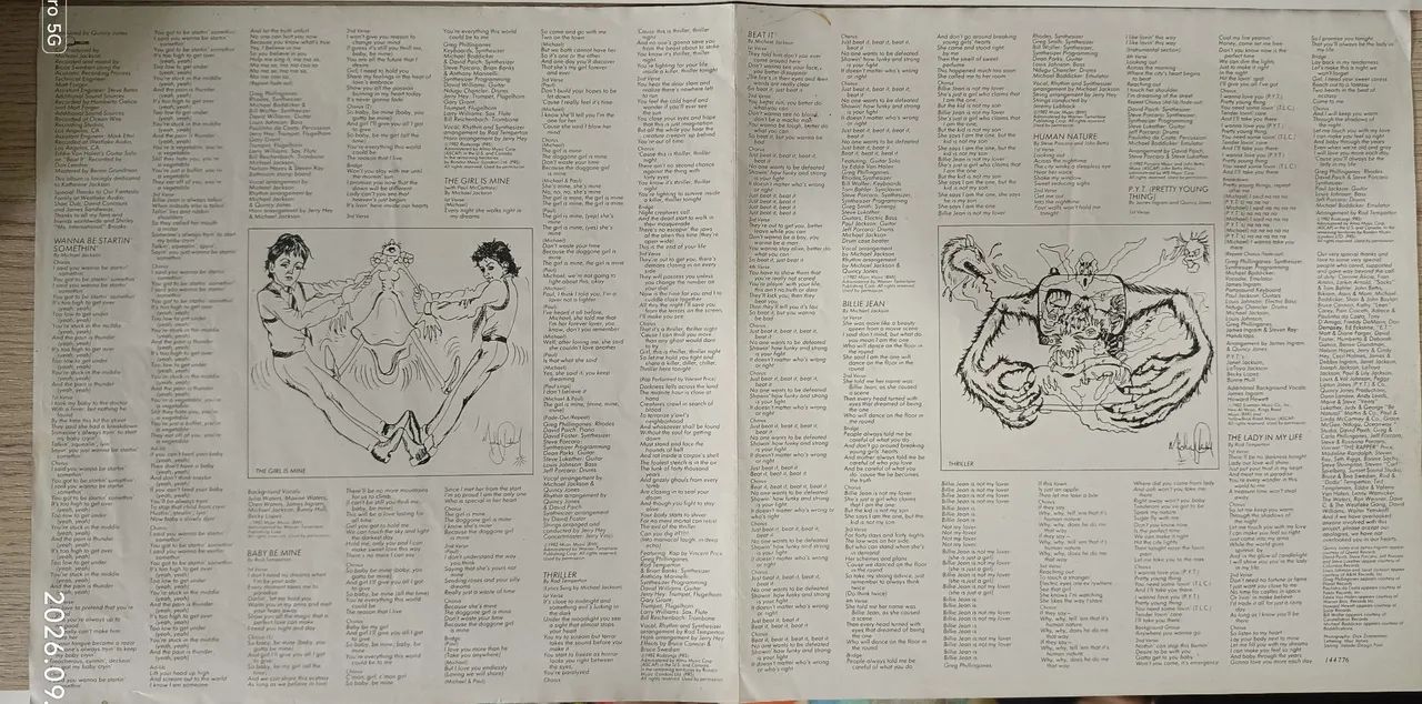 LP THRILLER - MICHAEL JACKSON  - Foto 3