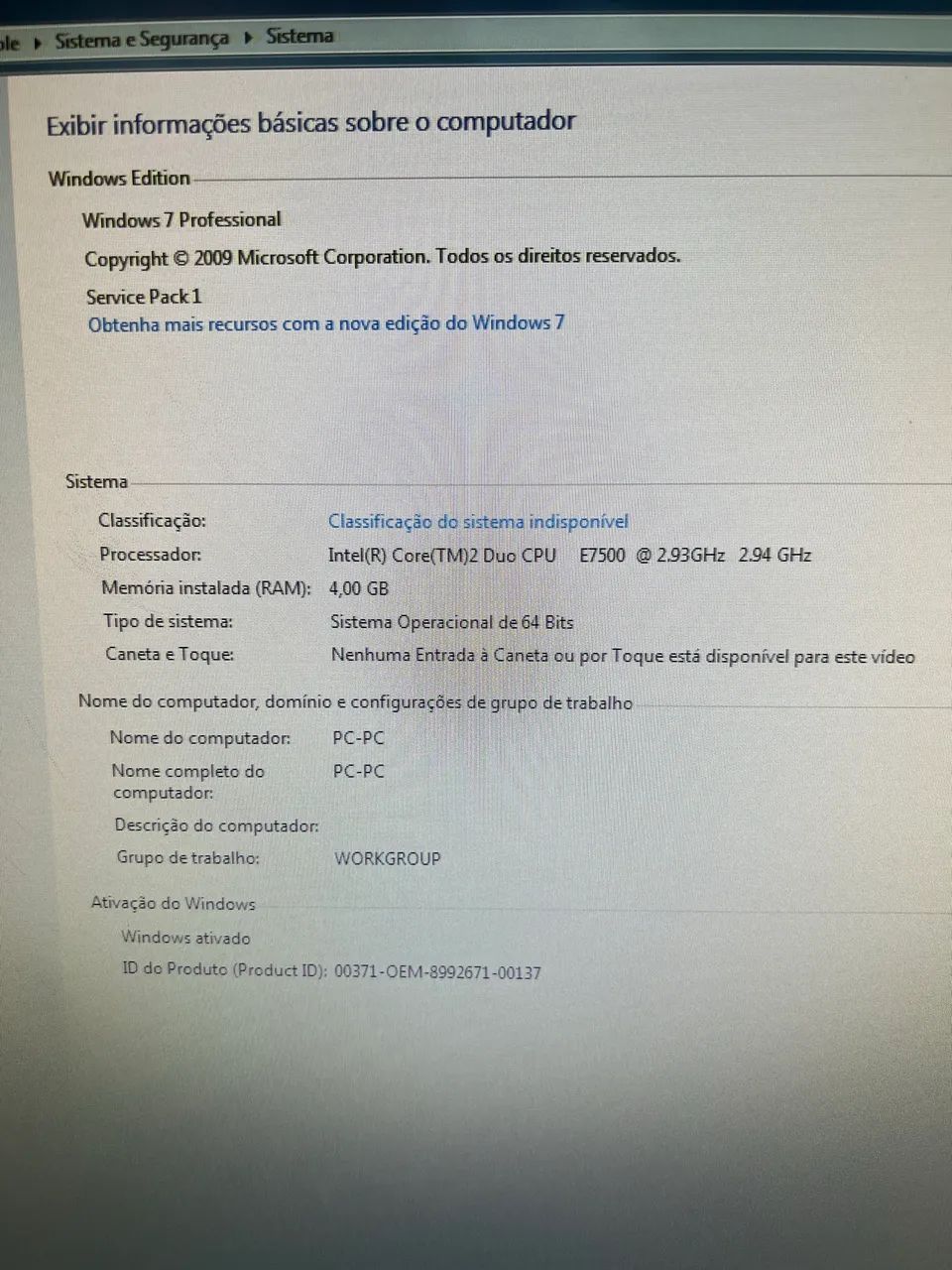 Computador Core 2 Duo E7500 4GB RAM HD 320GB - Revisado e Funcionando - Foto 3