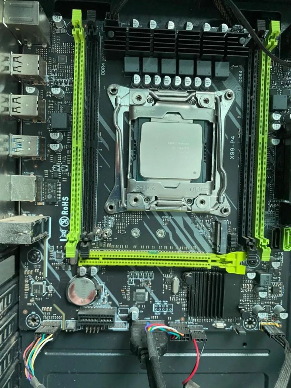 Placa mãe e processador X99 E E5-2650V3 - Foto 3