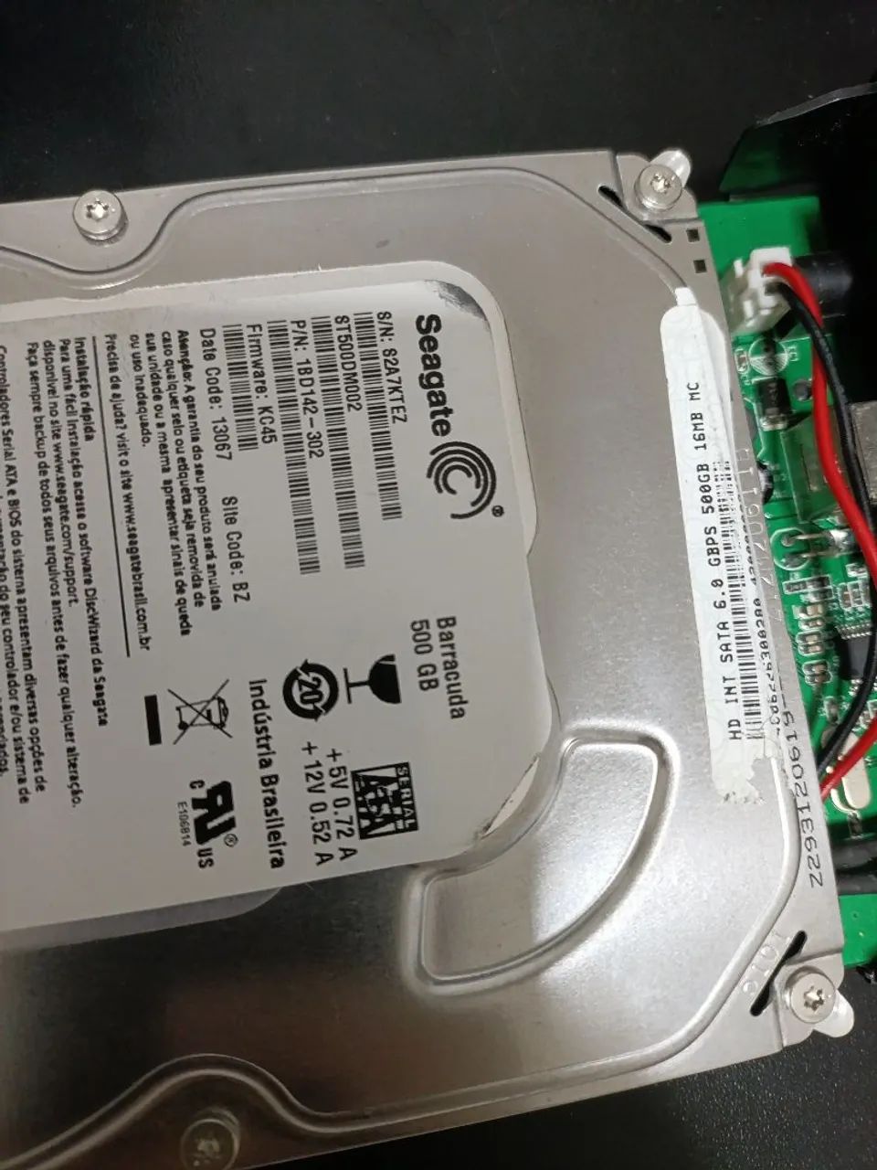 HD Seagate 500 gb barracuda saúde 97% - Foto 3