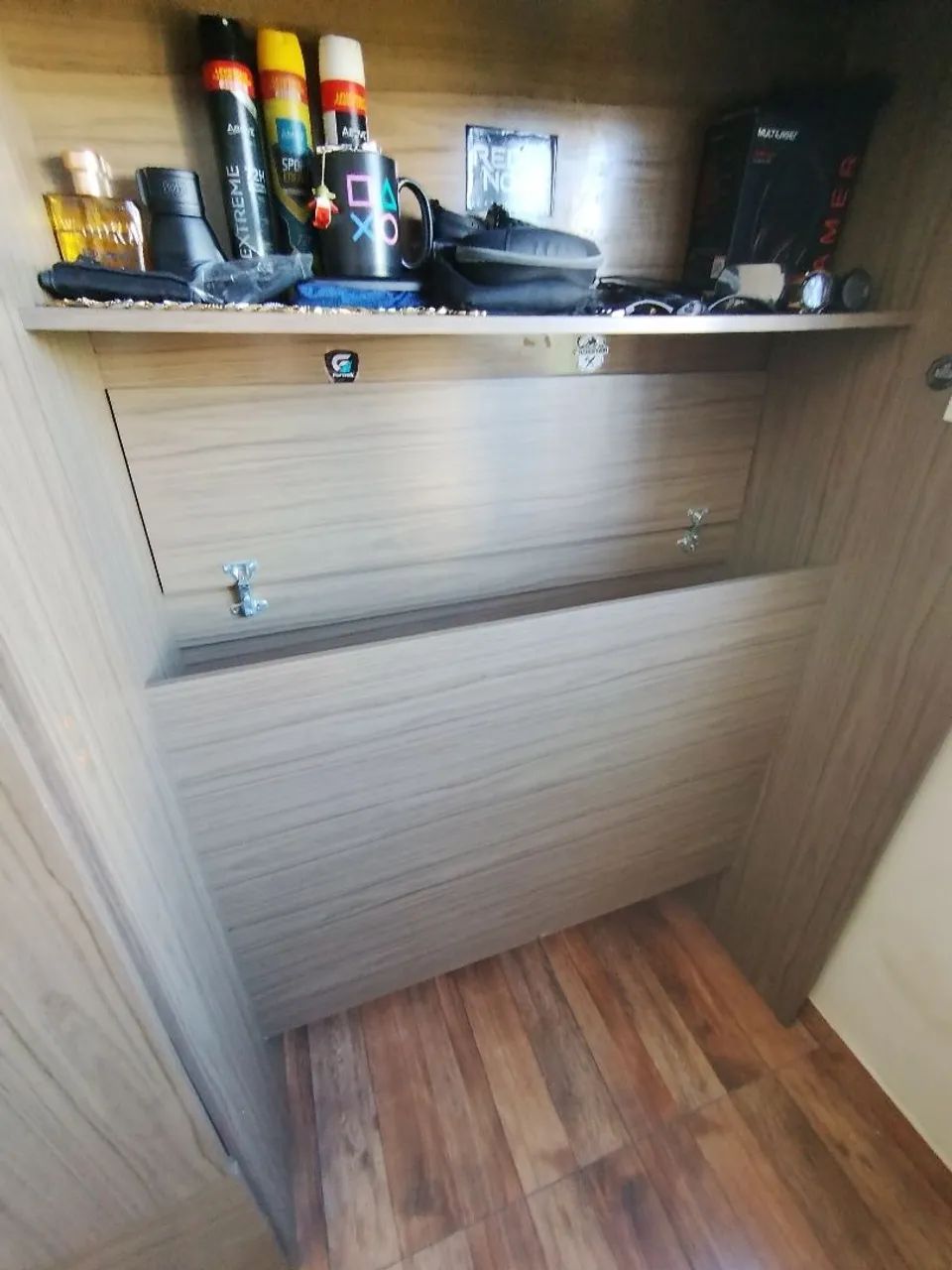 Guarda Roupa de solteiro com baú - Foto 3