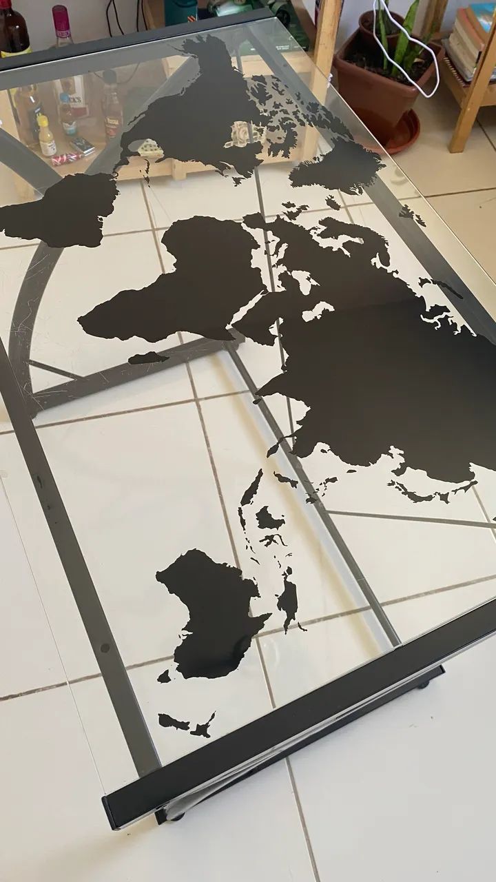 Mesa para estudo de vidro - Foto 5