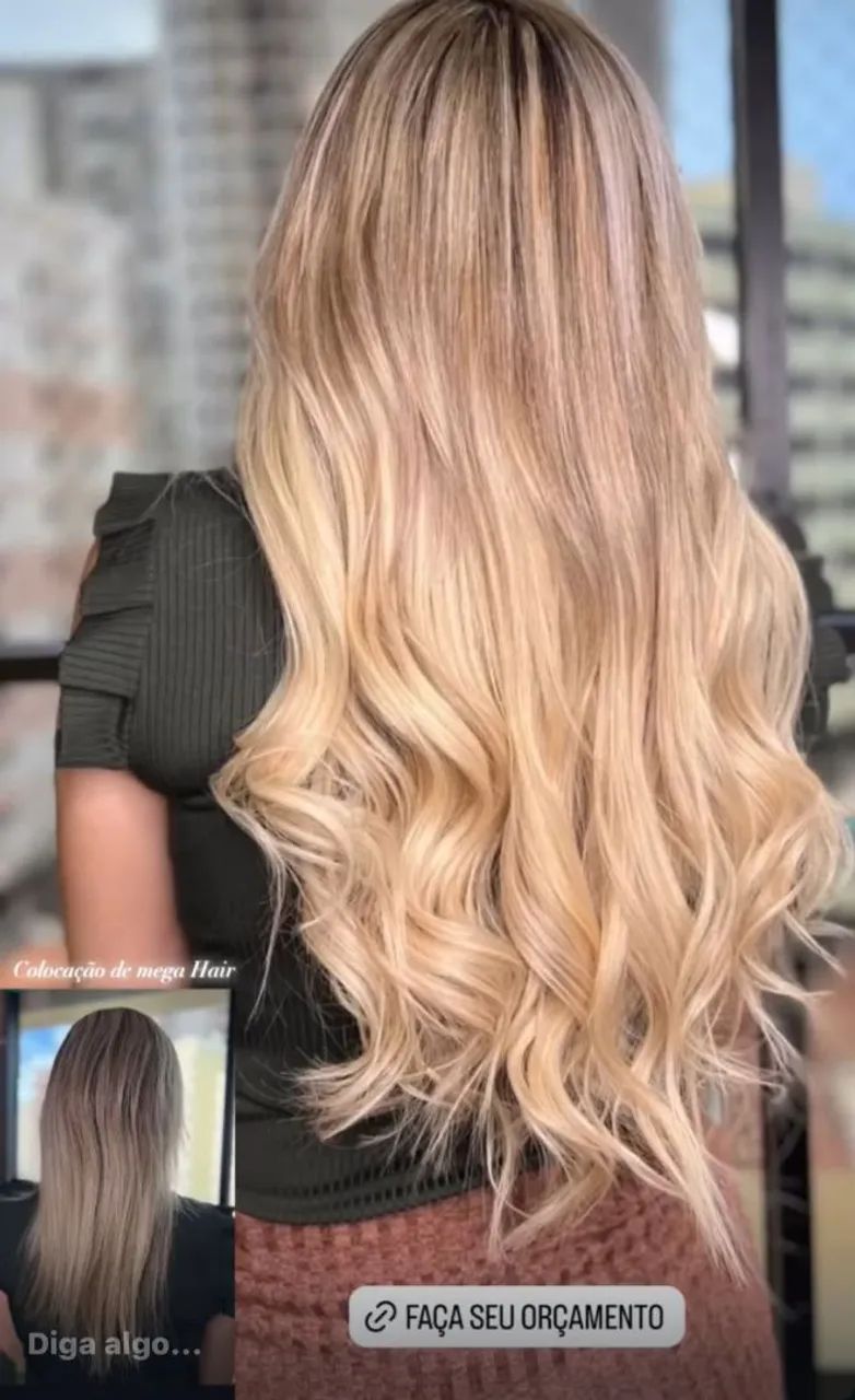 Mega Hair , fita adesiva ,micro cápsulas de queratina - Foto 3