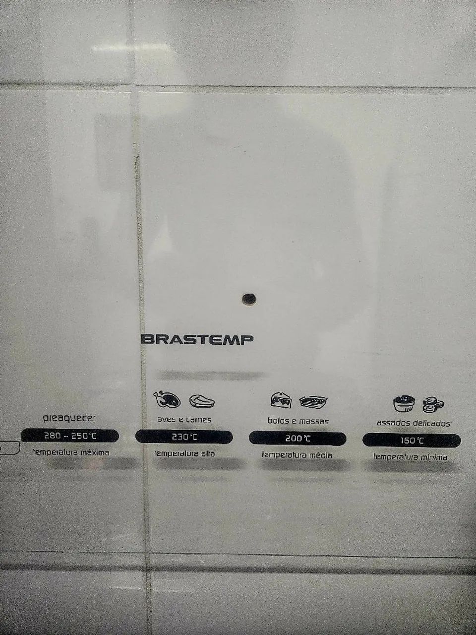 Fogão Brastemp 4 bocas cor Inox com grill e timer digital - Foto 5