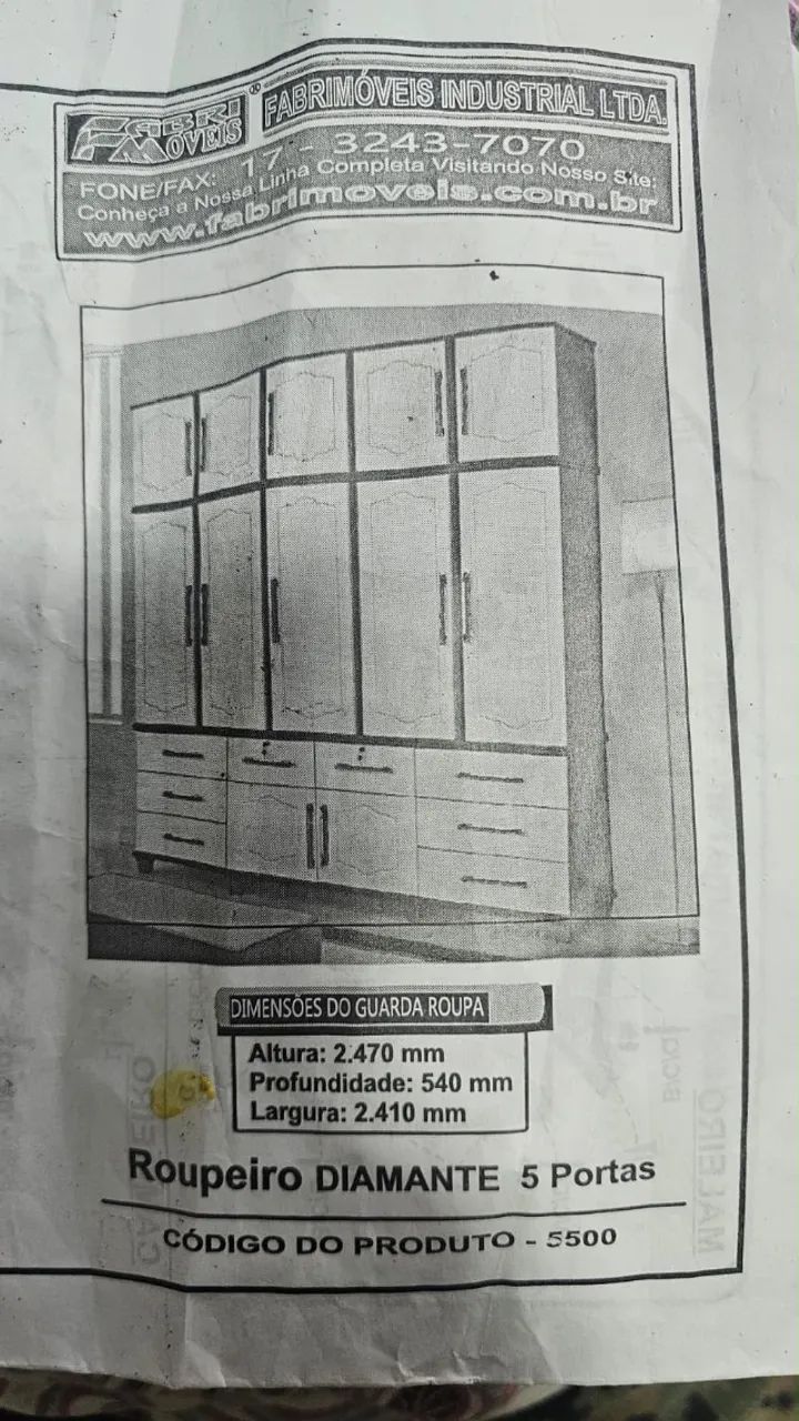Guarda Roupas Triplex - Foto 2