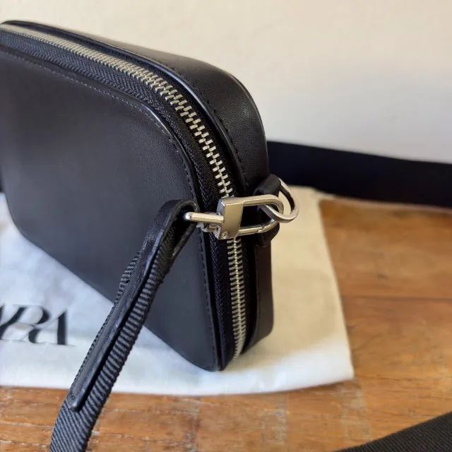 Bolsa Zara Masculina Couro Legítimo - Foto 2
