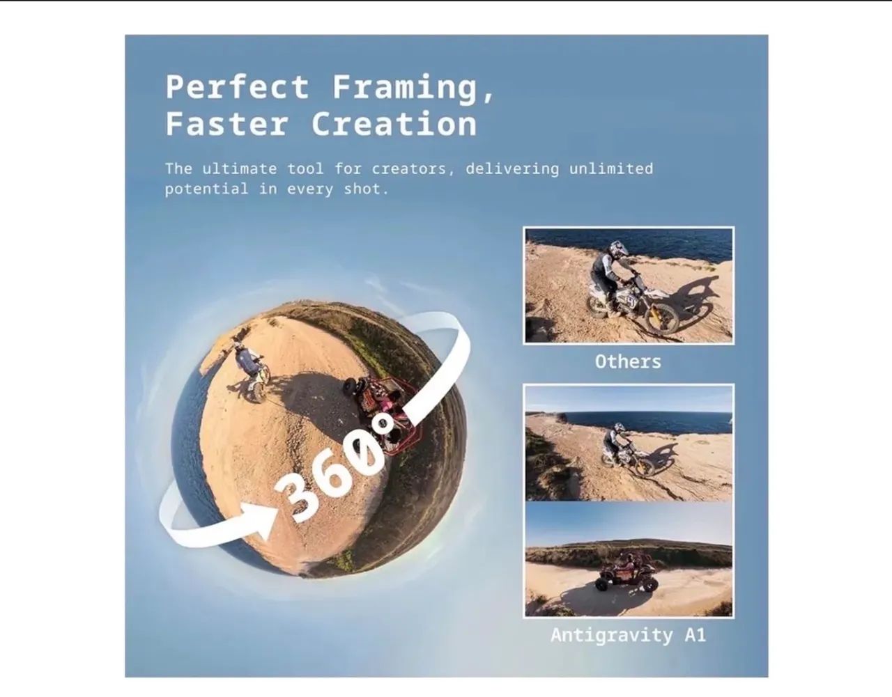Drone Antigravity A1 infinity bundle NOVO LACRADO  - Foto 3