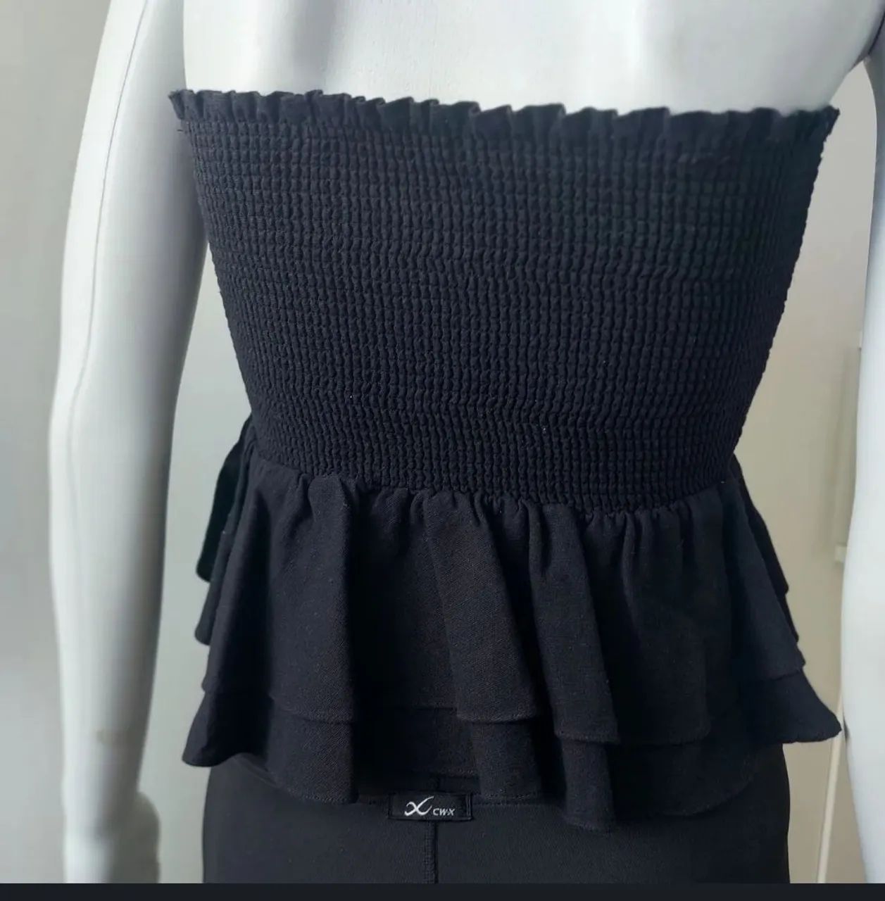 ZARA cropped preto  - Foto 2