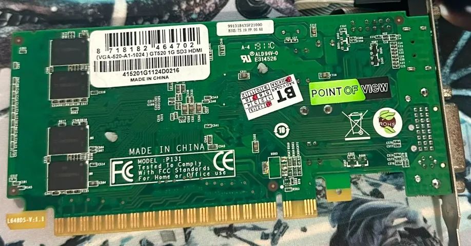 PLACA DE VIDEO GT520 1GB - Foto 2