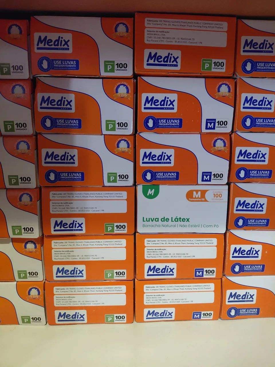 Luva látex medix tamanhos P e M  - Foto 2