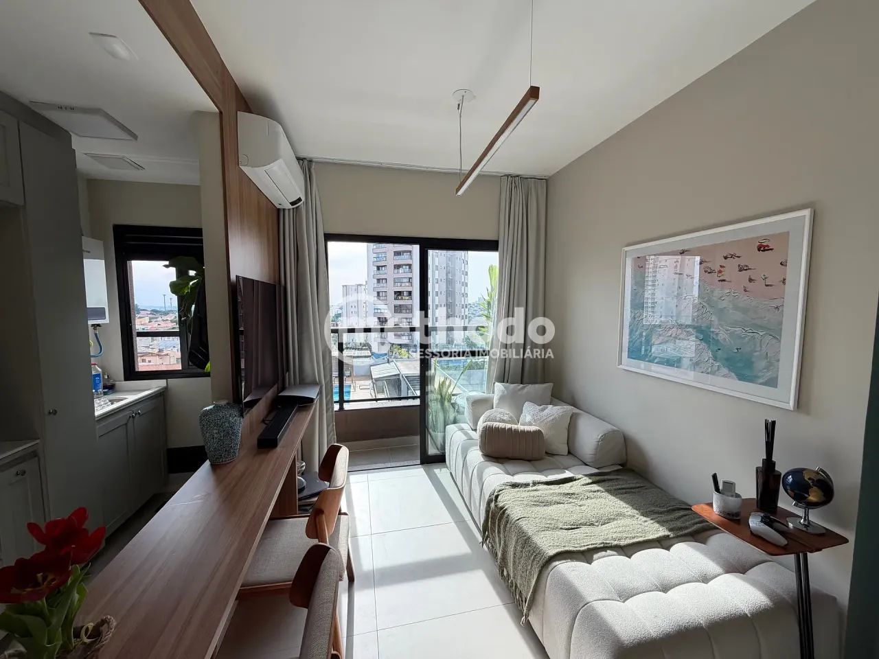 Apartamento à venda com 1 quarto no Parque Industrial em Campinas SP. - Foto 2