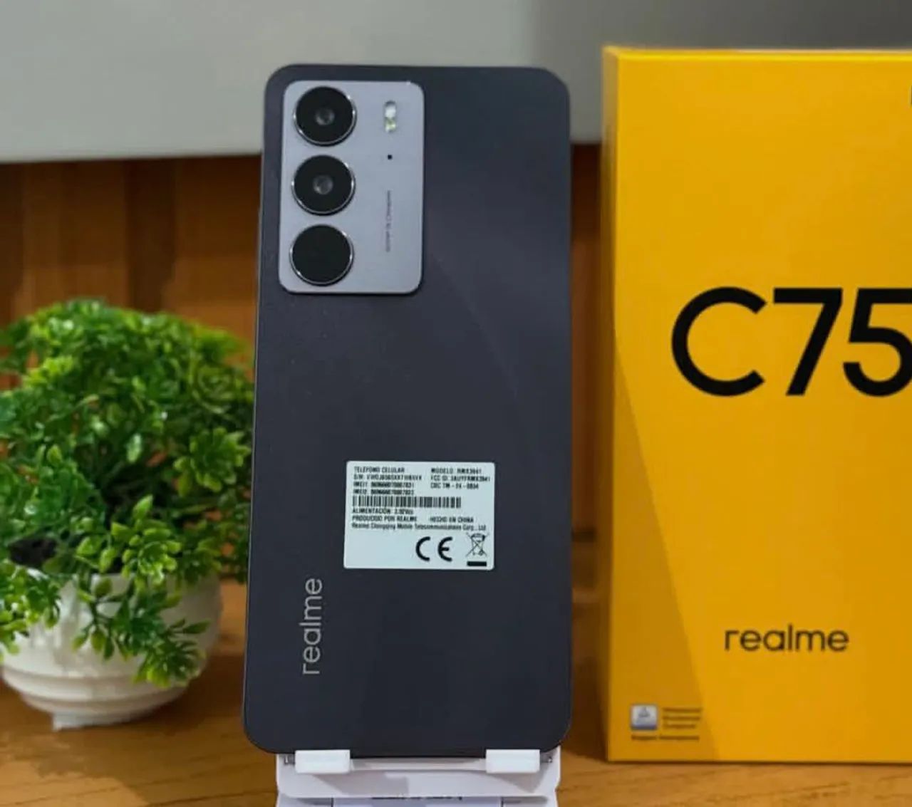 Realme C75 - Black - Lindo 256/8 Lacrado Global