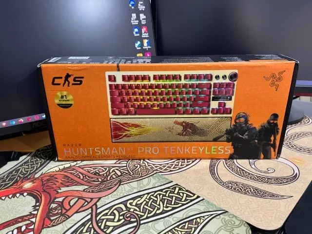Teclado Razer Huntsman V3 Pro TKL Cs2 - Foto 2