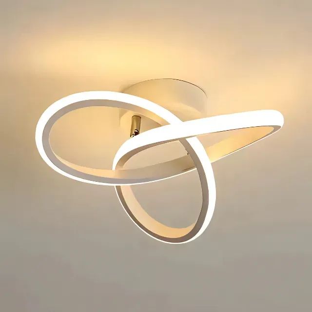 uminária Crevo De Teto Led Plafon Sobrepor Infinito Branco 20w 3 Em 1 - Foto 6