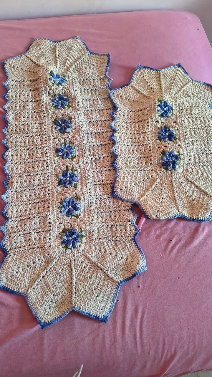 Kit 2pçs crochê  - Foto 2