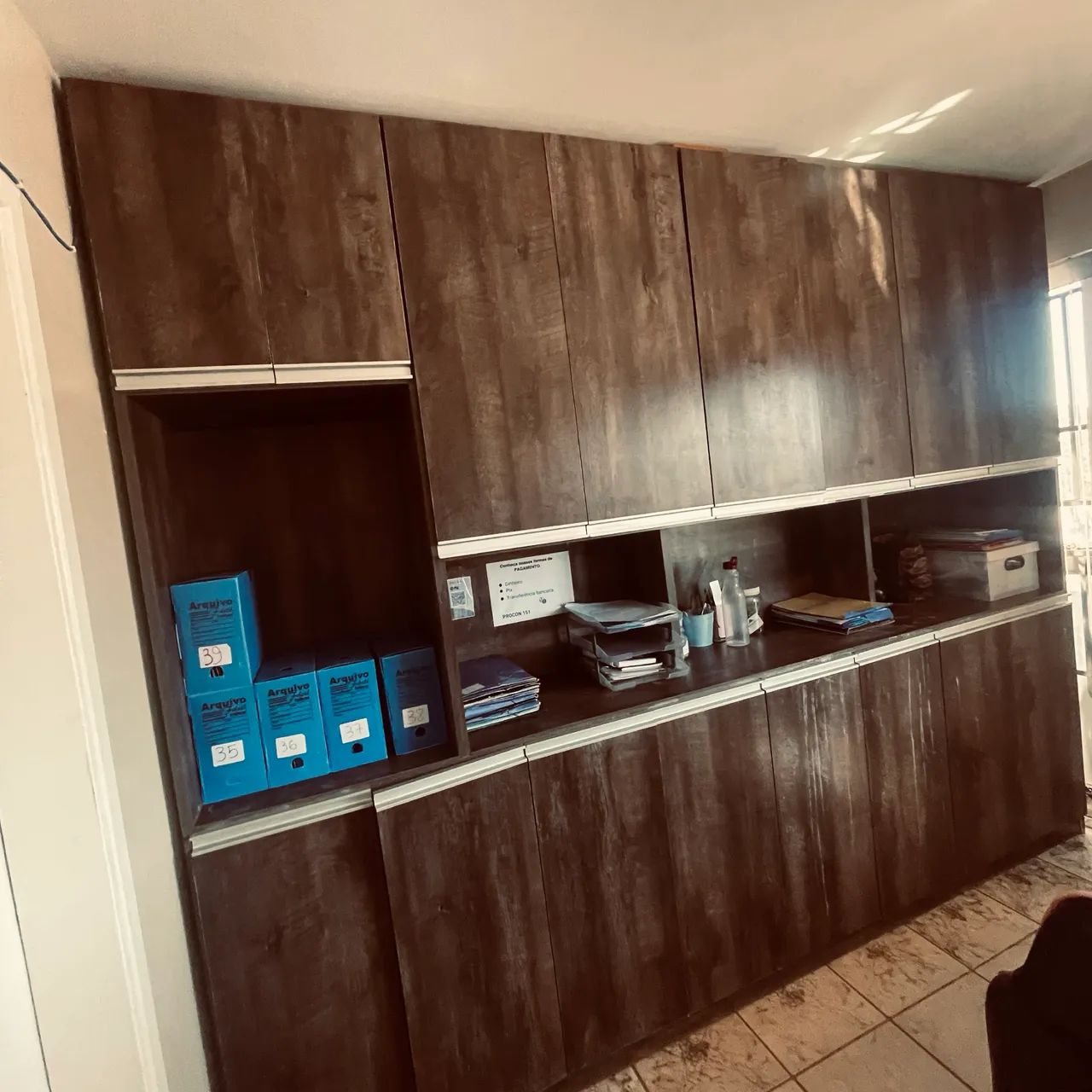 Armário em MDF para escritório  - Foto 2