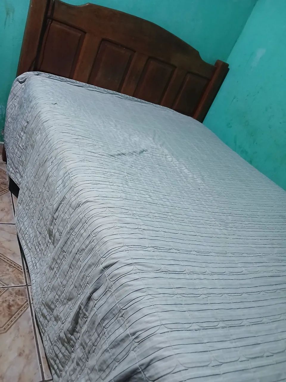 Cama casal de madeira  - Foto 3
