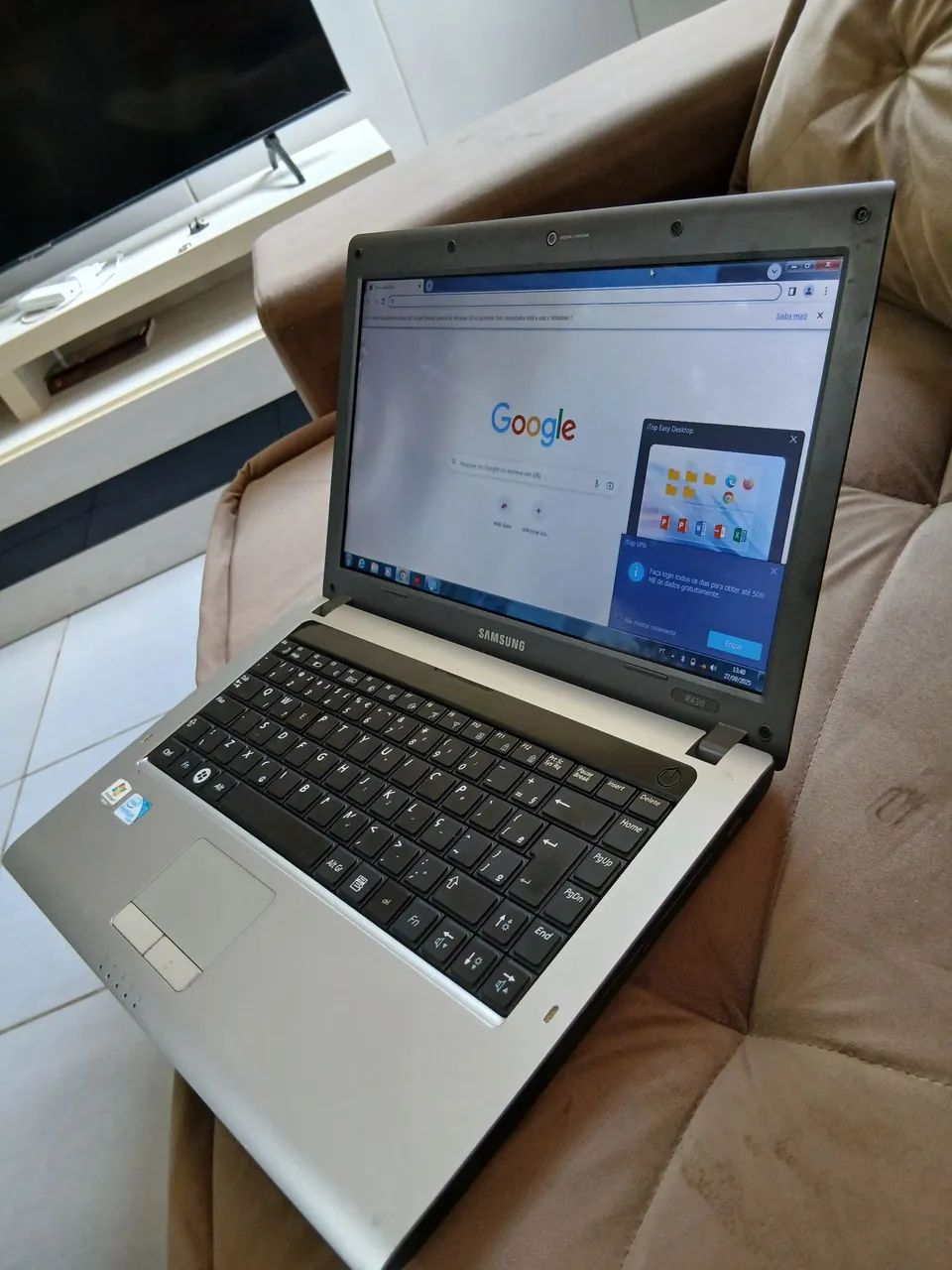Notebook Samsung funcionando normalmente  - Foto 2