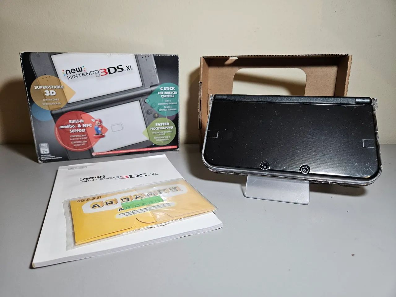New Nintendo 3DS XL | Caixa com Serial | Com Pokemon Bank, Ultra Sun e Sun | Excelente - Foto 2