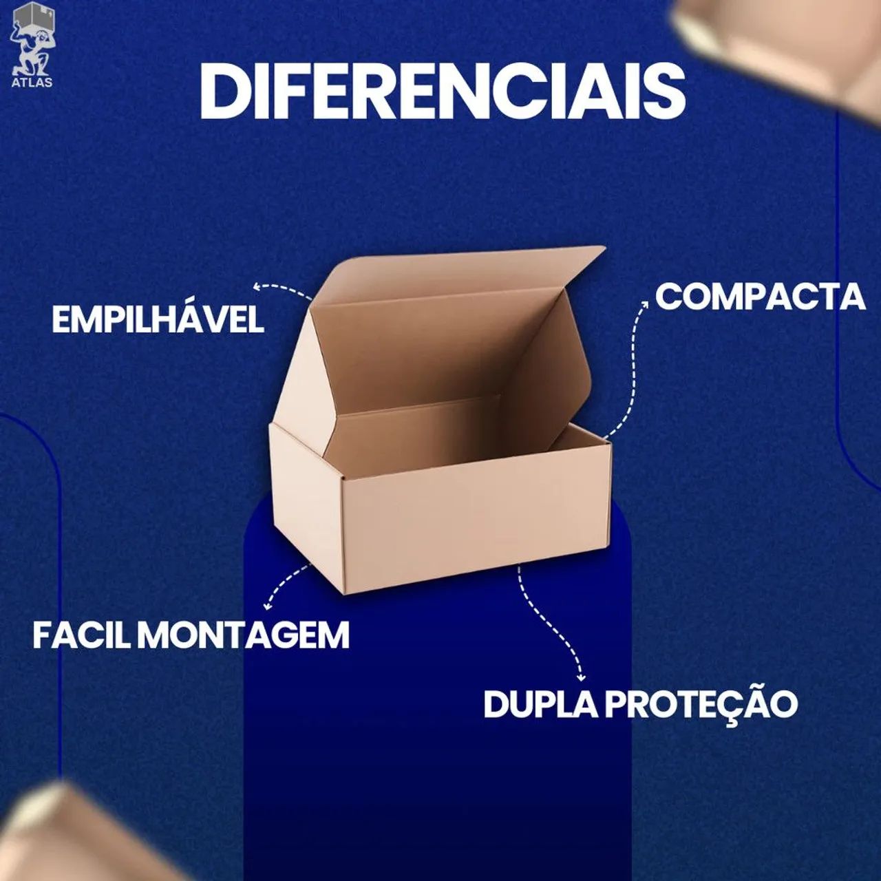 Caixa de papelão 25 UNI - Foto 4