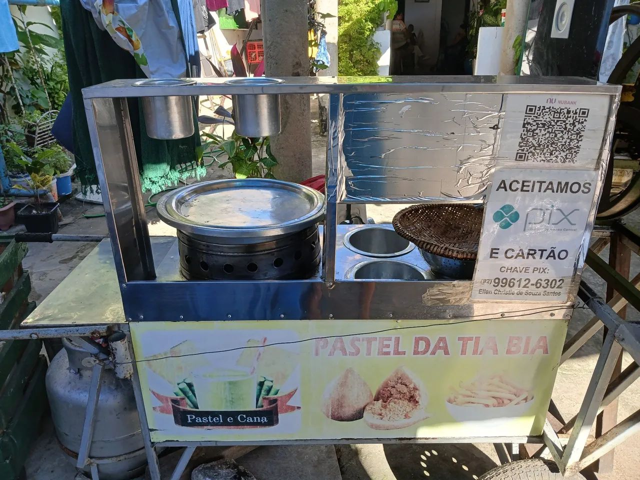 Carrinho de lanches 