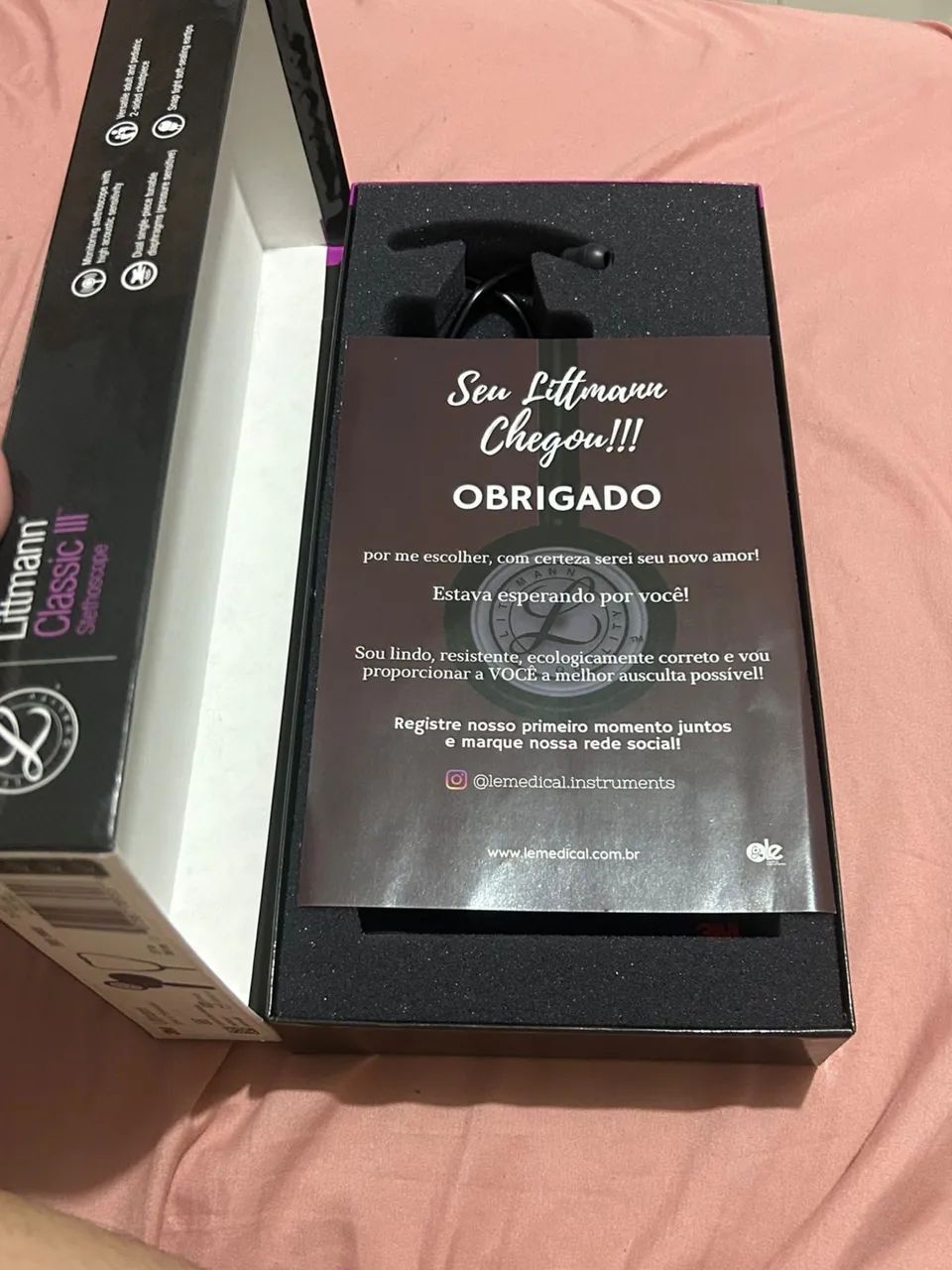 Estetoscópio littmann Classic III - Foto 5