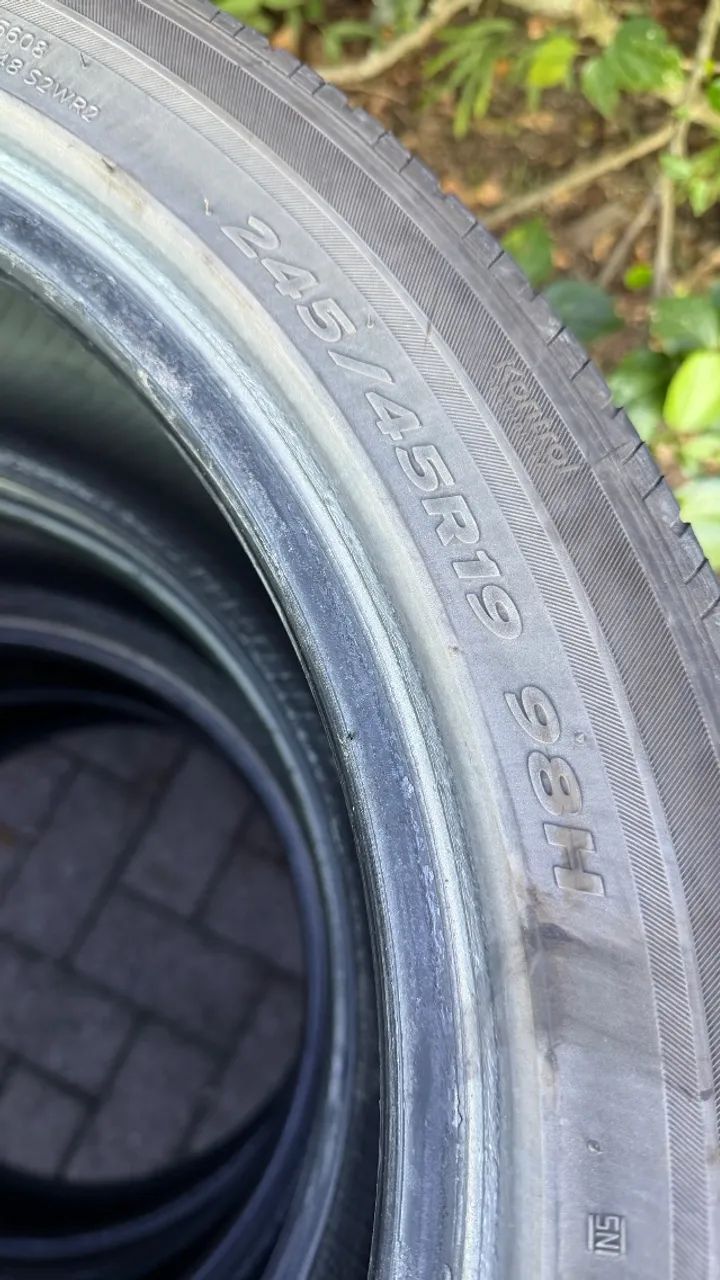 Vendo 4 pneus aro 19 - Foto 3
