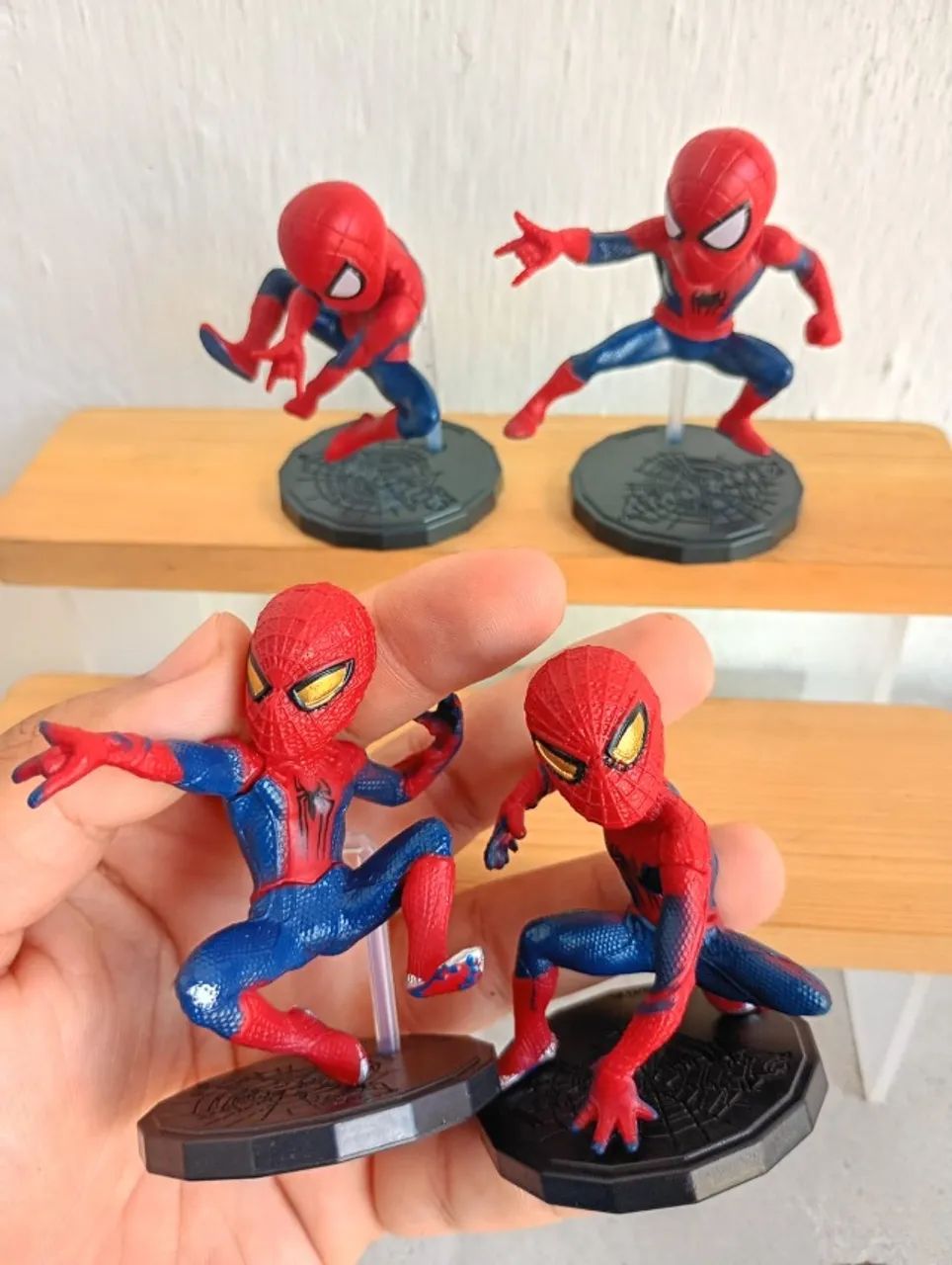 homen Aranha 4pcs - Foto 3