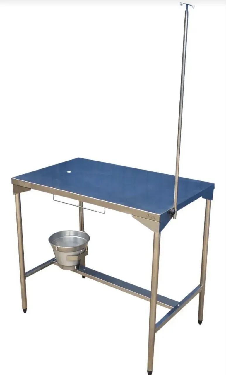 Mesa cirúrgica veterinária 