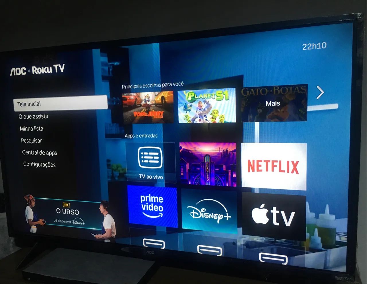 Televisão smart 43 polegadas Roku  - Foto 3