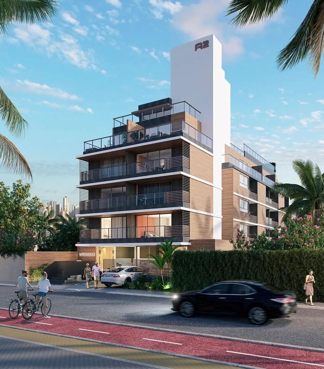Flat beira mar 
