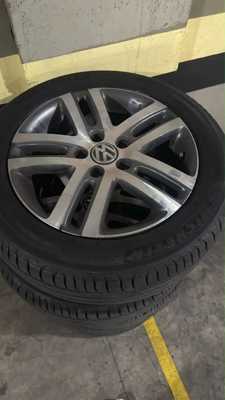 JOGO DE RODAS ARO 16 JETTA  TSI - 2017