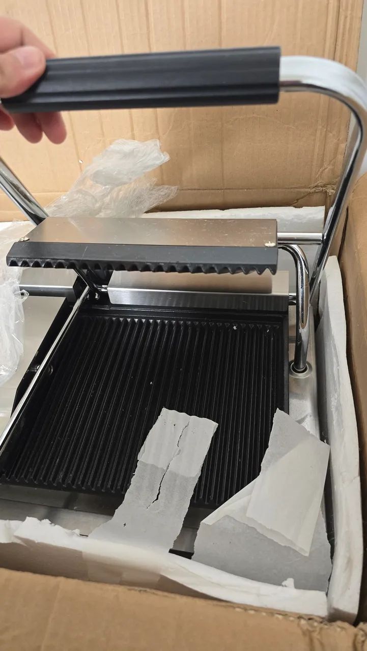 Prensa grill dupla 220v profissional  - Foto 4