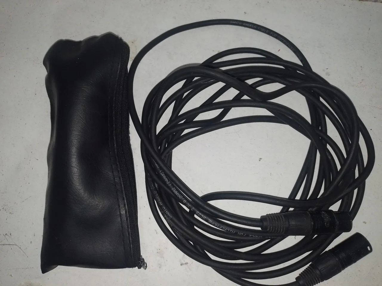 Microfone kadosh k3 semi novo com cabo santo Ângelo e pestal  - Foto 2