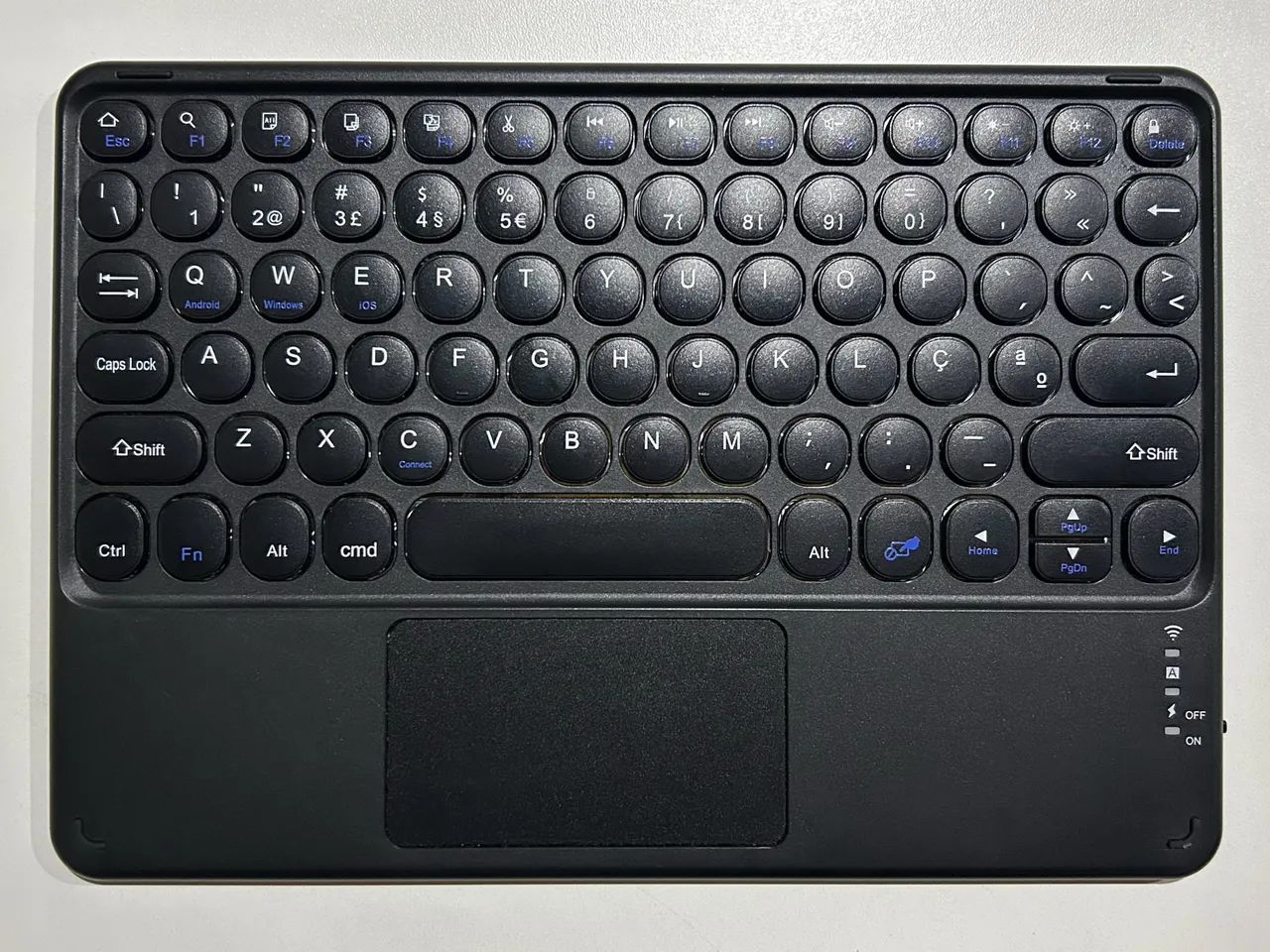 Teclado WB Bluetooth com Touchpad [USADO] - Foto 5